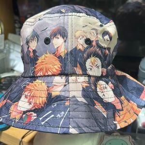 NWOT Anime Chuck bucket hat. One size